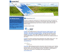 Tablet Screenshot of advantrics.com